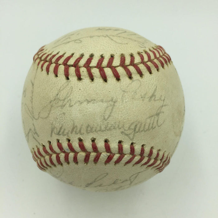 1963 All Star Game Team Signed Baseball Elston Howard Nellie Fox With JSA COA