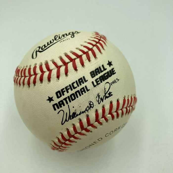 Darryl Strawberry Signed 1980's Official National League Baseball