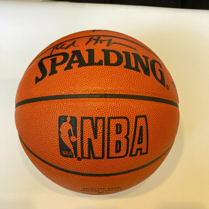 1969-1970 New York Knicks NBA Champs Team Signed Spalding Basketball UDA COA