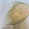 1976 New England Patriots Team Signed Autographed Football With JSA COA