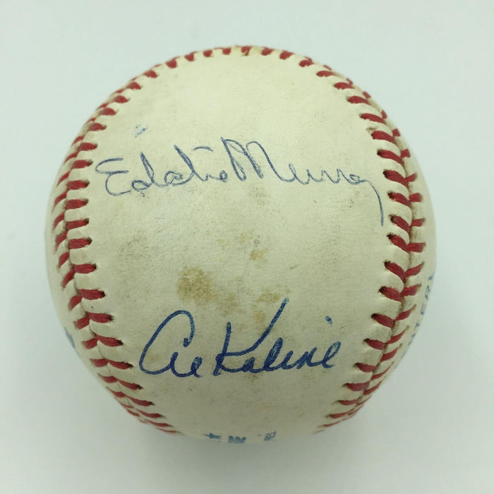 3000 Hit Club Signed Baseball Carl Yastrzemski George Brett 9 Sigs PSA DNA COA