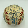 1985 Kansas City Royal World Series Champs Team Signed Baseball With JSA COA