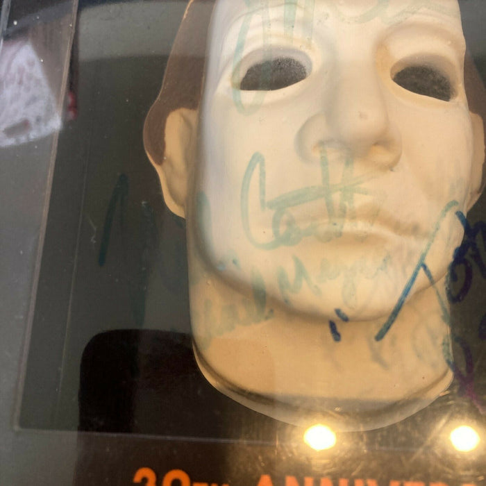 Halloween Cast Signed DVD Set John Carpenter PJ Soles Will Sandin Castle JSA