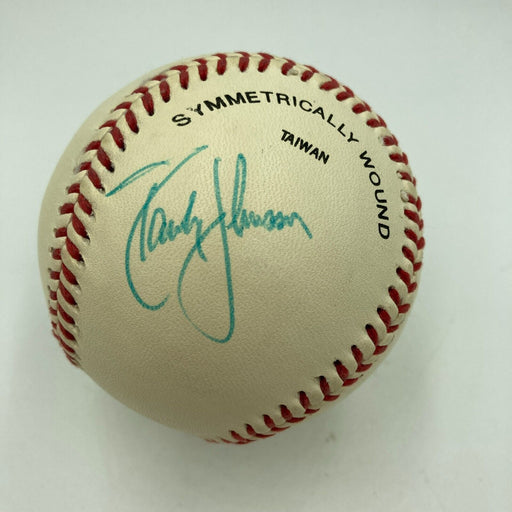 Randy Johnson 1980's Rookie Era Single Signed Major League Baseball PSA DNA COA