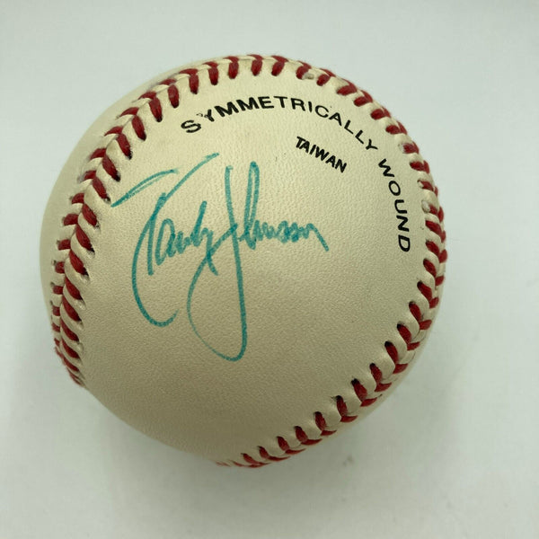 Randy Johnson 1980's Rookie Era Single Signed Major League Baseball PSA DNA COA
