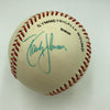 Randy Johnson 1980's Rookie Era Single Signed Major League Baseball PSA DNA COA