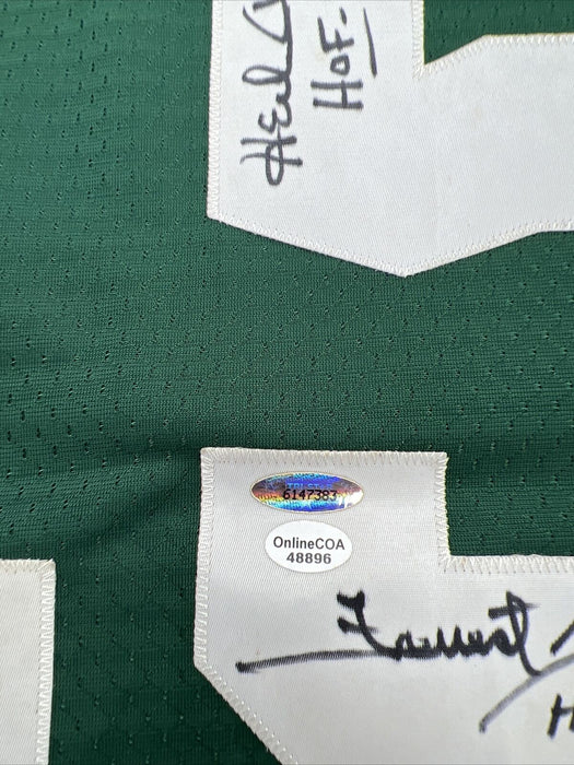 1966 Green Bay Packers Super Bowl I Champs Team Signed Jersey Beckett COA