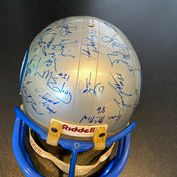 1990 Seattle Seahawks Team Signed Full Size Helmet 30+ Signatures With JSA COA