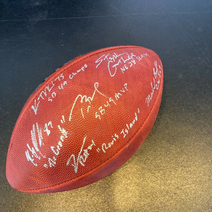 Tom Brady 2014 New England Patriots Super Bowl Champs Signed Football Fanatics