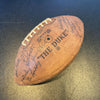 1960 Los Angeles Rams Team Signed Rare Wilson Bert Bell Game Used Football