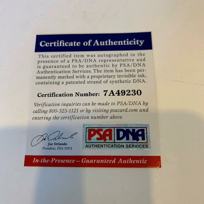 Johnny Bench Signed Rawlings Professional Model Catchers Mitt Glove PSA DNA COA