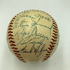 Mickey Mantle 1958 All Star Game Team Signed American League Baseball JSA COA