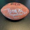 Marcus Allen Super Bowl XVIII MVP Signed Heavily Inscribed NFL Football JSA COA