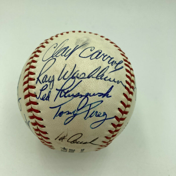 1970 Cincinnati Reds Team Signed Baseball Sparky Anderson Pete Rose