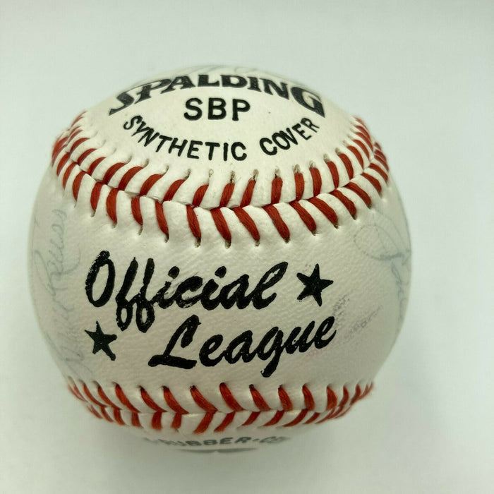 1983 Los Angeles Dodgers Team Signed Baseball With JSA COA NL West Champs