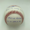 Max Scherzer 2019 World Series Signed Heavily Inscribed STAT Baseball FanaticS