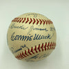 Beautiful Philadelphia A's Team Signed Baseball Connie Mack Al Simmons JSA COA