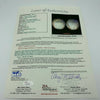 Nice 1959 Cleveland Indians Team Signed Baseball Joe Gordan With JSA COA