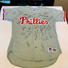 1993 Philadelphia Phillies NL Champs Team Signed Authentic Jersey 30+ Sigs JSA