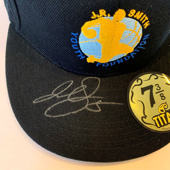 J.R. Smith Signed Autographed Fitted Hat Cap With JSA COA