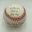 Steve Carlton Signed Heavily Inscribed STAT National League Baseball Beckett