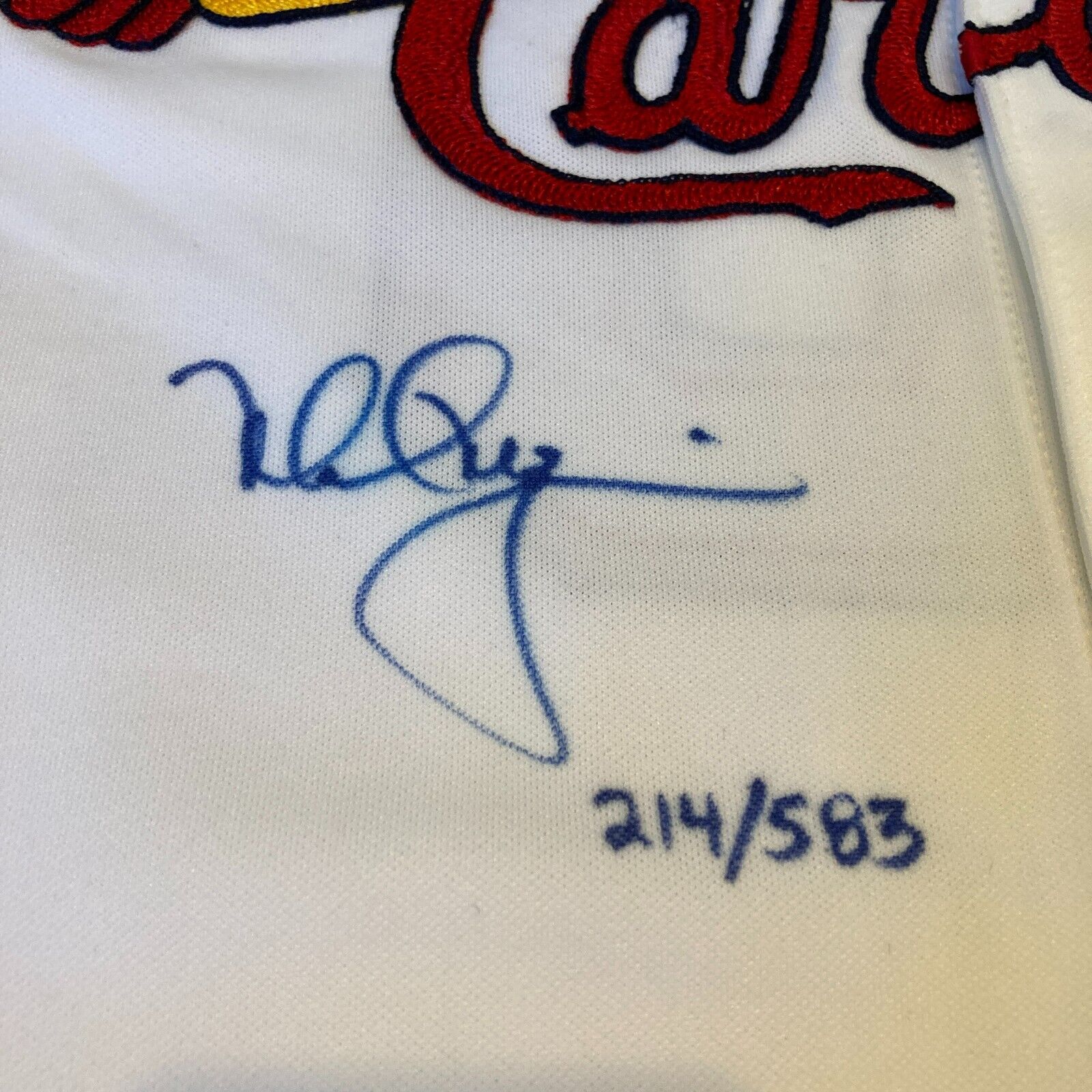 Mark Mcgwire Big Mac 70 HR 1998 Signed St. Louis Cardinals Game Mode —  Showpieces Sports
