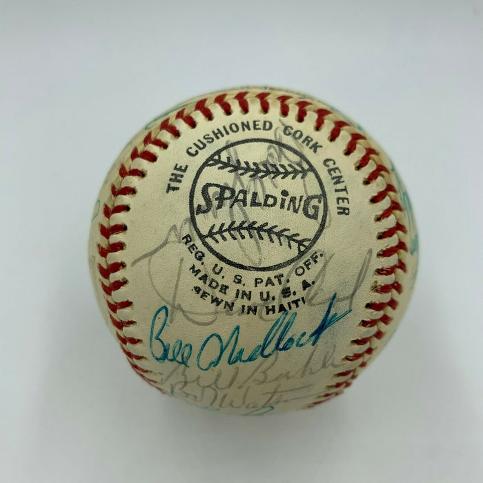 1975 All Star Game Team Signed Baseball Tom Seaver Gary Carter JSA COA