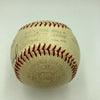 Beautiful 1960's Mickey Mantle Elston Howard Signed AL Cronin Baseball JSA COA