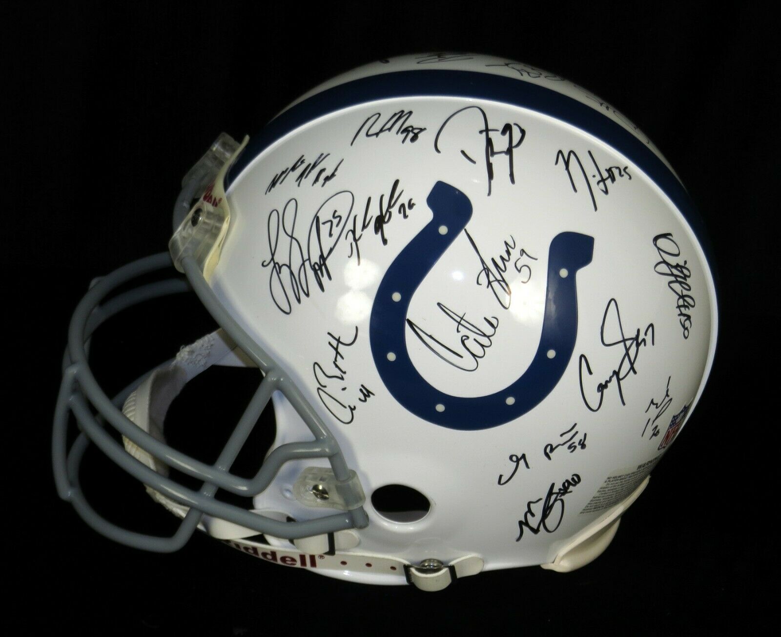 2006 Indianapolis Colts Super Bowl Champs Team Signed Helmet