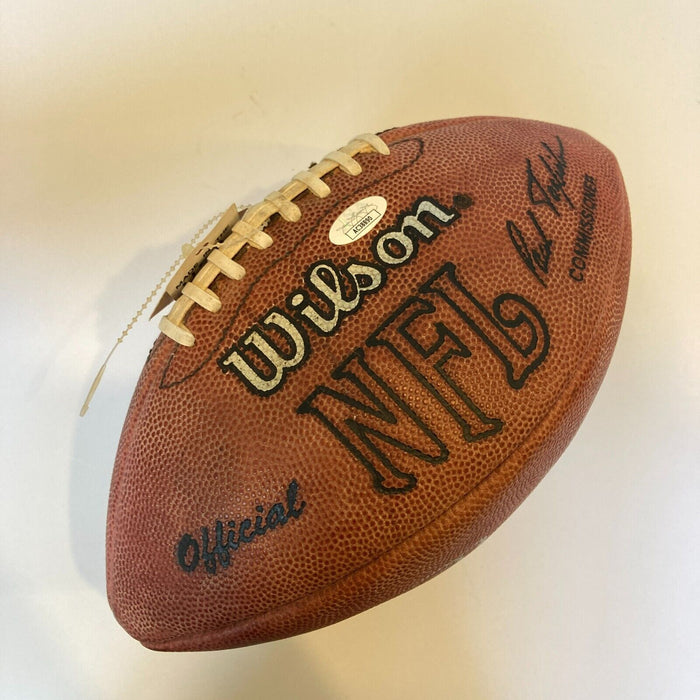 Joe Montana Signed Wilson Official NFL Game Football JSA COA