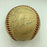 1948 Boston Braves National League Champs Team Signed Baseball JSA COA