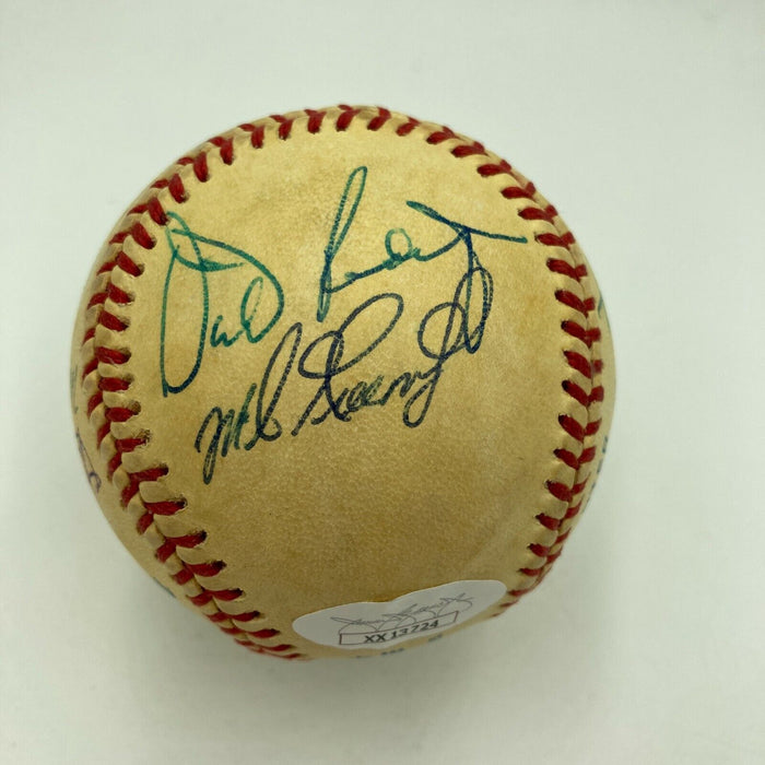 Ted Williams Carl Yastrzemski Boston Red Sox HOF Legends Signed Baseball JSA