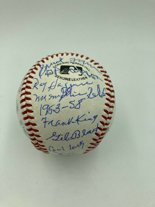 Negro League Legends Multi Signed Rawlings Official Baseball 30+ Signatures RARE