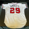 John Smoltz Signed 1993 Atlanta Braves Game Used Jersey JSA & Miedema COA