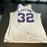 Karl Malone Signed Vintage 1980's Sand Knit Utah Jazz Jersey Auto PSA DNA COA