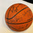 1990-91 Utah Jazz Team Signed NBA Game Basketball Karl Malone Stockton JSA COA