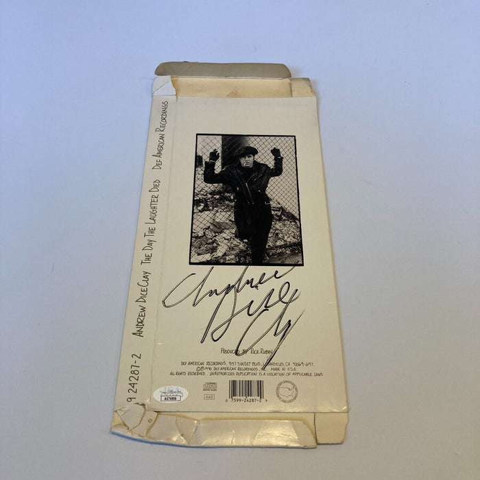 Andrew Dice Clay Signed Vintage Movie Box JSA COA Celebrity Auto