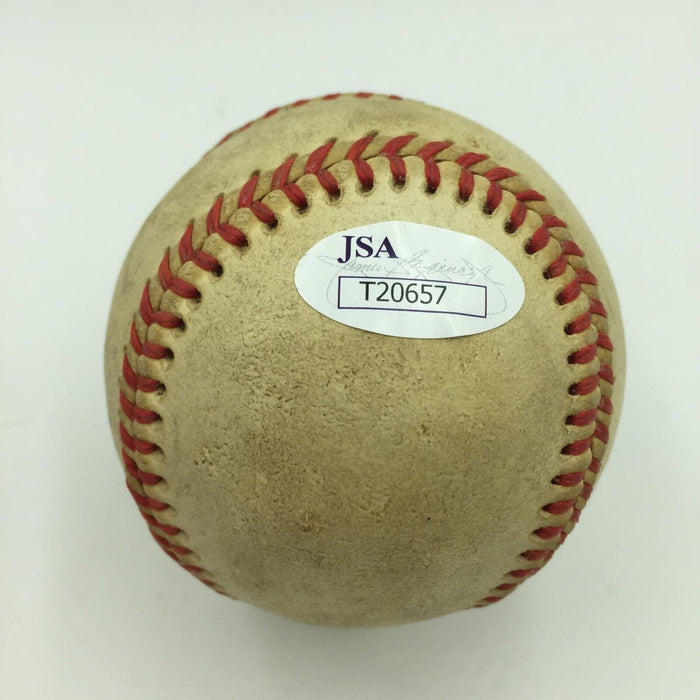 Vintage Don Mattingly Signed Inscribed October 14, 1985 Baseball With JSA COA