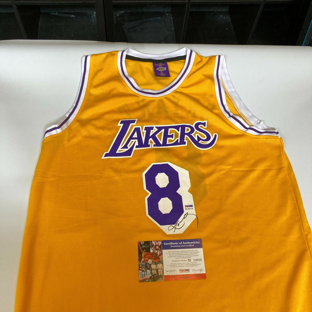 Kobe Bryant Signed Authentic Los Angeles Lakers Jersey PSA DNA COA