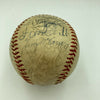 Jimmie Foxx HOF Legends 1963 All Star Game Dinner Multi Signed Baseball PSA DNA