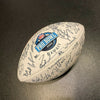 2008 Pro Bowl Team Signed Football Peyton Manning Ben Roethlisberger JSA COA