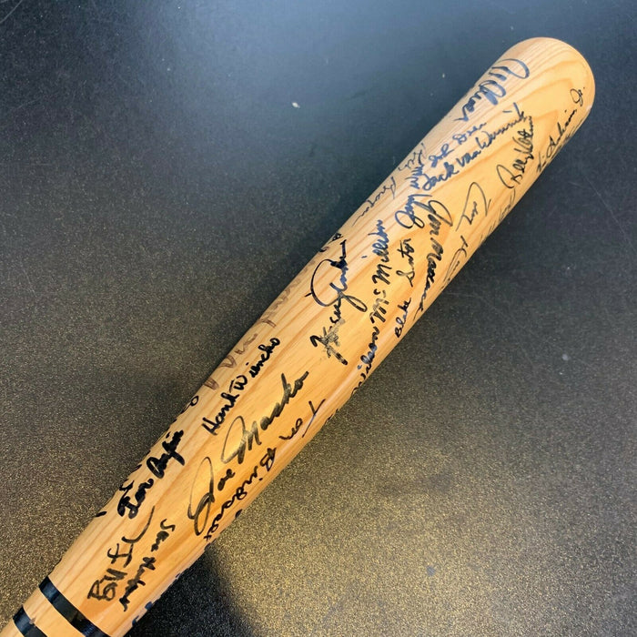 1988 Texas Rangers Team Signed Game Model Bat 35+ Sigs With JSA COA