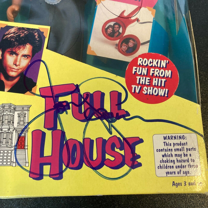 John Stamos Signed Full House Rockin' Uncle Jesse 1993 Figure Doll JSA COA
