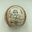No Hitter Pitchers Signed Baseball 17 Sigs Tom Seaver Catfish Hunter JSA COA