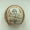 No Hitter Pitchers Signed Baseball 17 Sigs Tom Seaver Catfish Hunter JSA COA