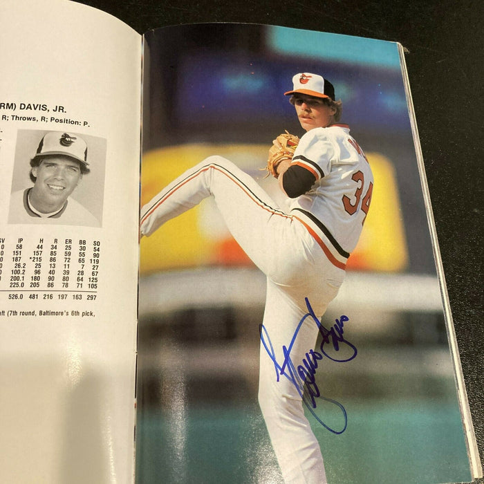 1985 Baltimore Orioles Team Signed Program With Cal Ripken Jr. JSA COA