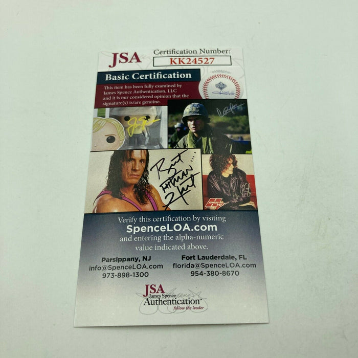 Michael Buble & Vanessa Carlton Signed 2003 All Star Game Baseball JSA COA