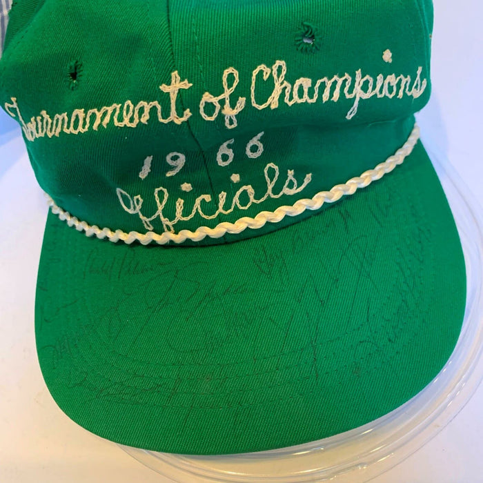 1966 Tournament of Champions Signed Golf Hat Arnold Palmer Jack Nicklaus JSA COA