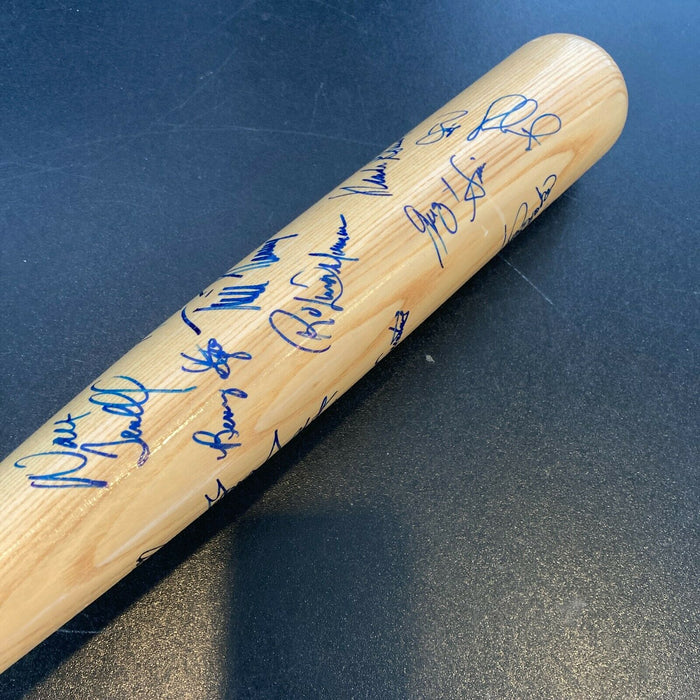 1989 San Diego Padres Team Signed Baseball Bat With Tony Gwynn JSA COA