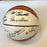 Legendary Coaches Signed Basketball 12 Sigs Phil Jackson Dean Smith JSA COA